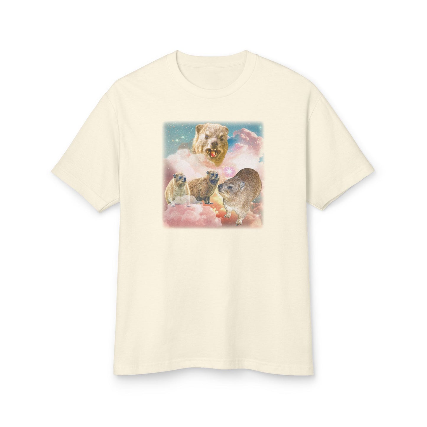 Hyrax Retro Pink Sky 2.0 Vintage Unisex Ugly Tee