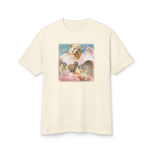 Hyrax Retro Pink Sky 2.0 Vintage Unisex Ugly Tee