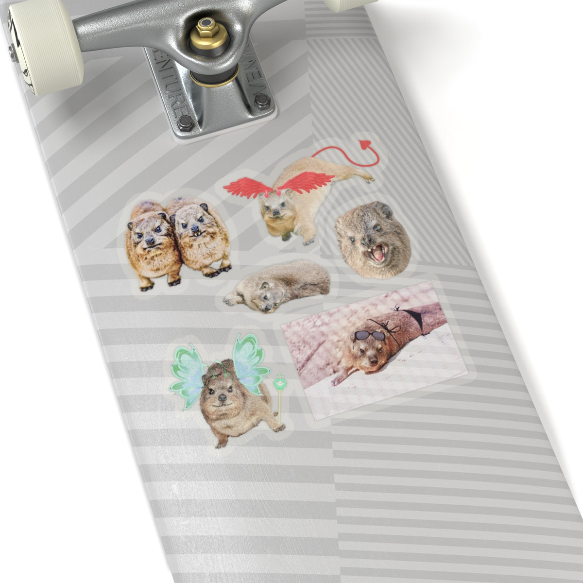 Set of Hyrax Kiss-Cut Stickers