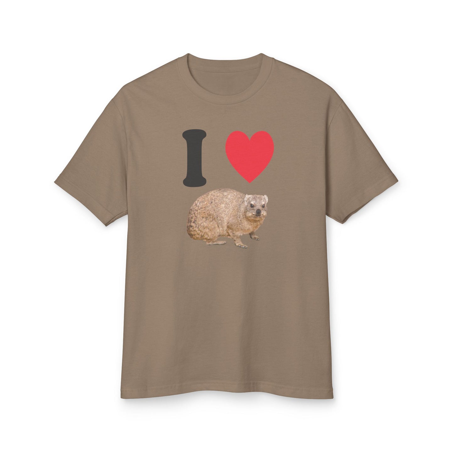 I love Hyrax Unisex Tshirt