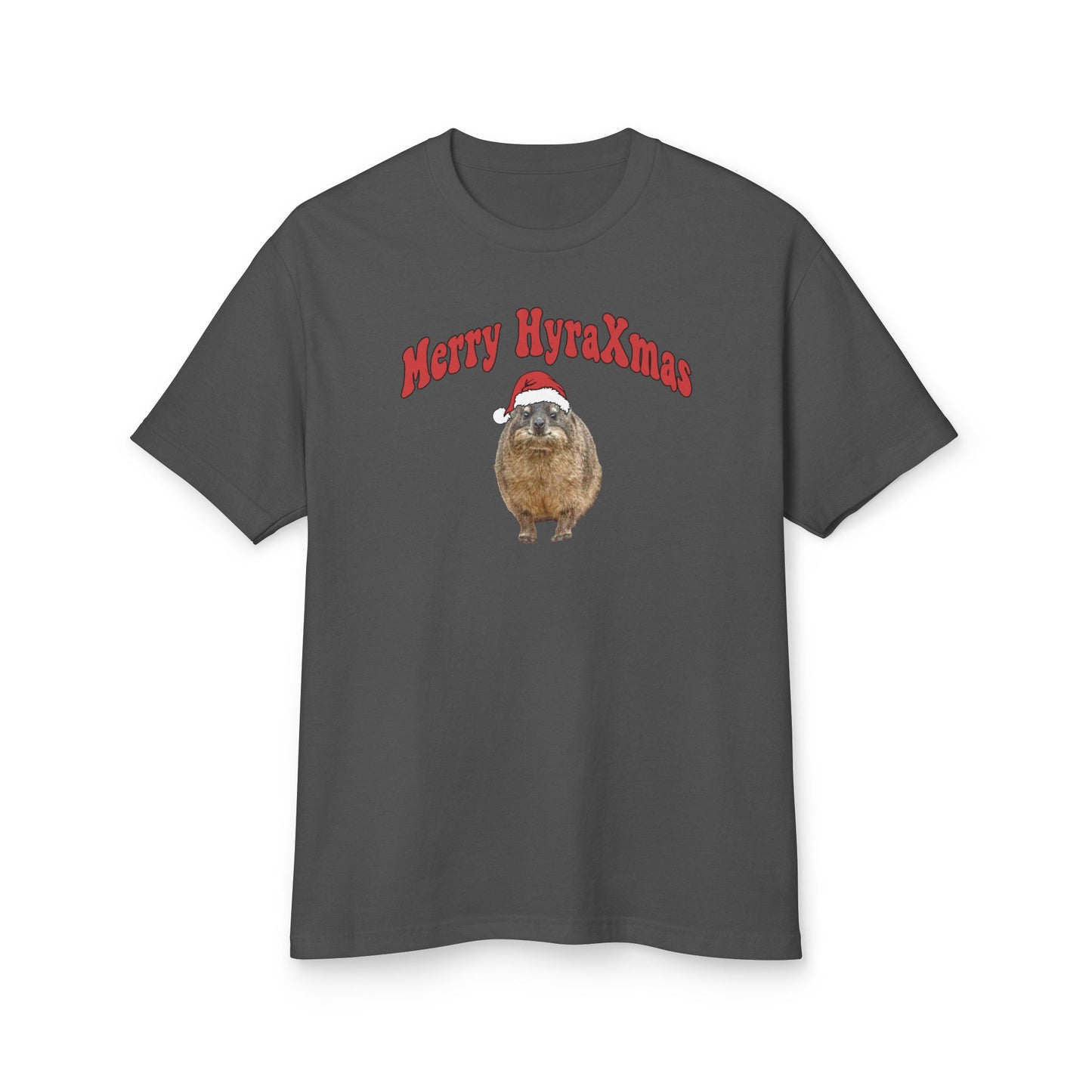 Merry Hyrax Retro Christmas Tshirt Unisex