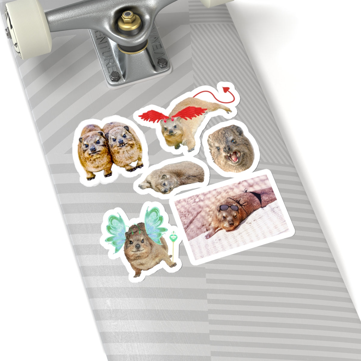 Set of Hyrax Kiss-Cut Stickers