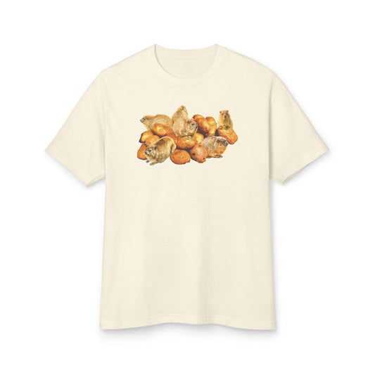 Hyrax Potatoes Vintage Unisex Funny Tshirt