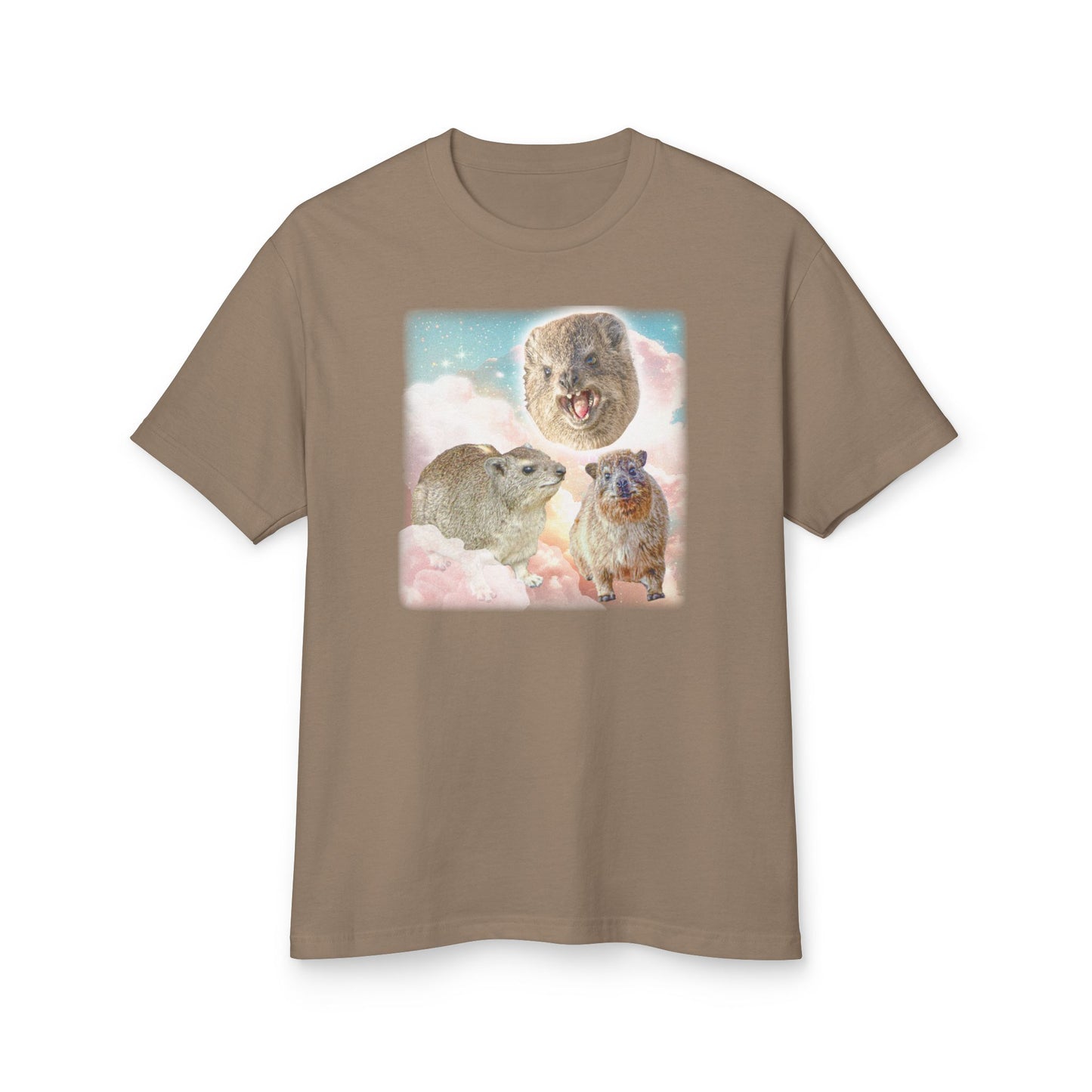 Hyrax Retro Candy Sky Vintage Unisex Ugly Galaxy Tee