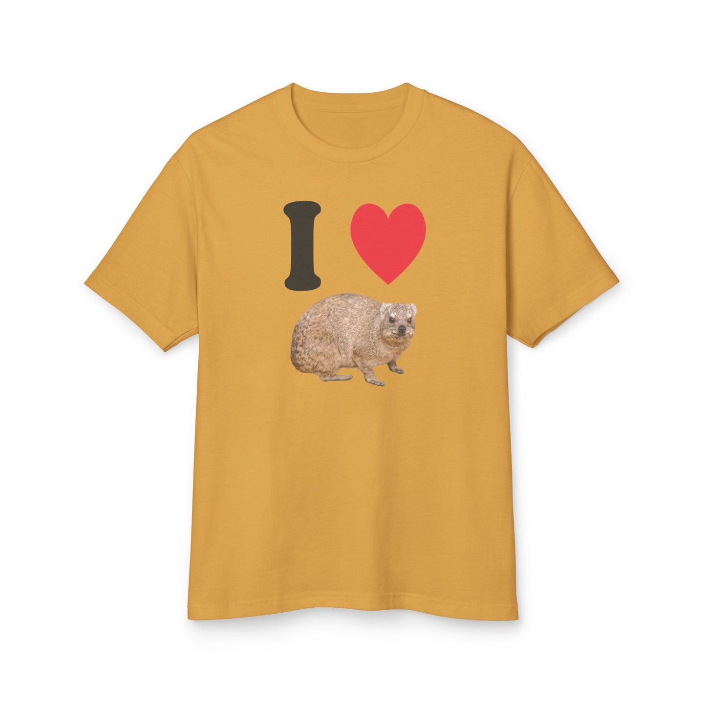 I love Hyrax Unisex Tshirt