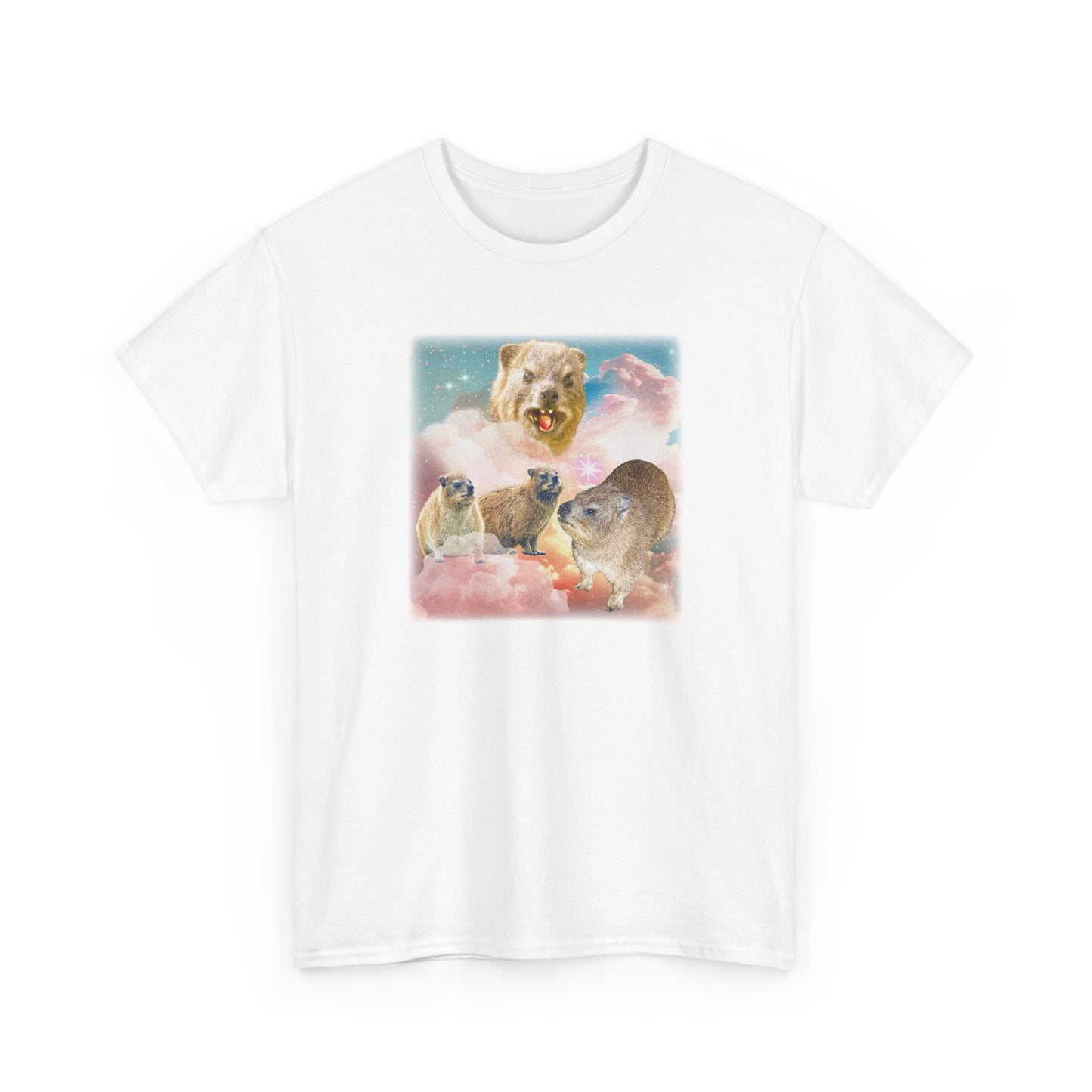 Hyrax Retro Pink Sky 2.0 Vintage Unisex Ugly Tee