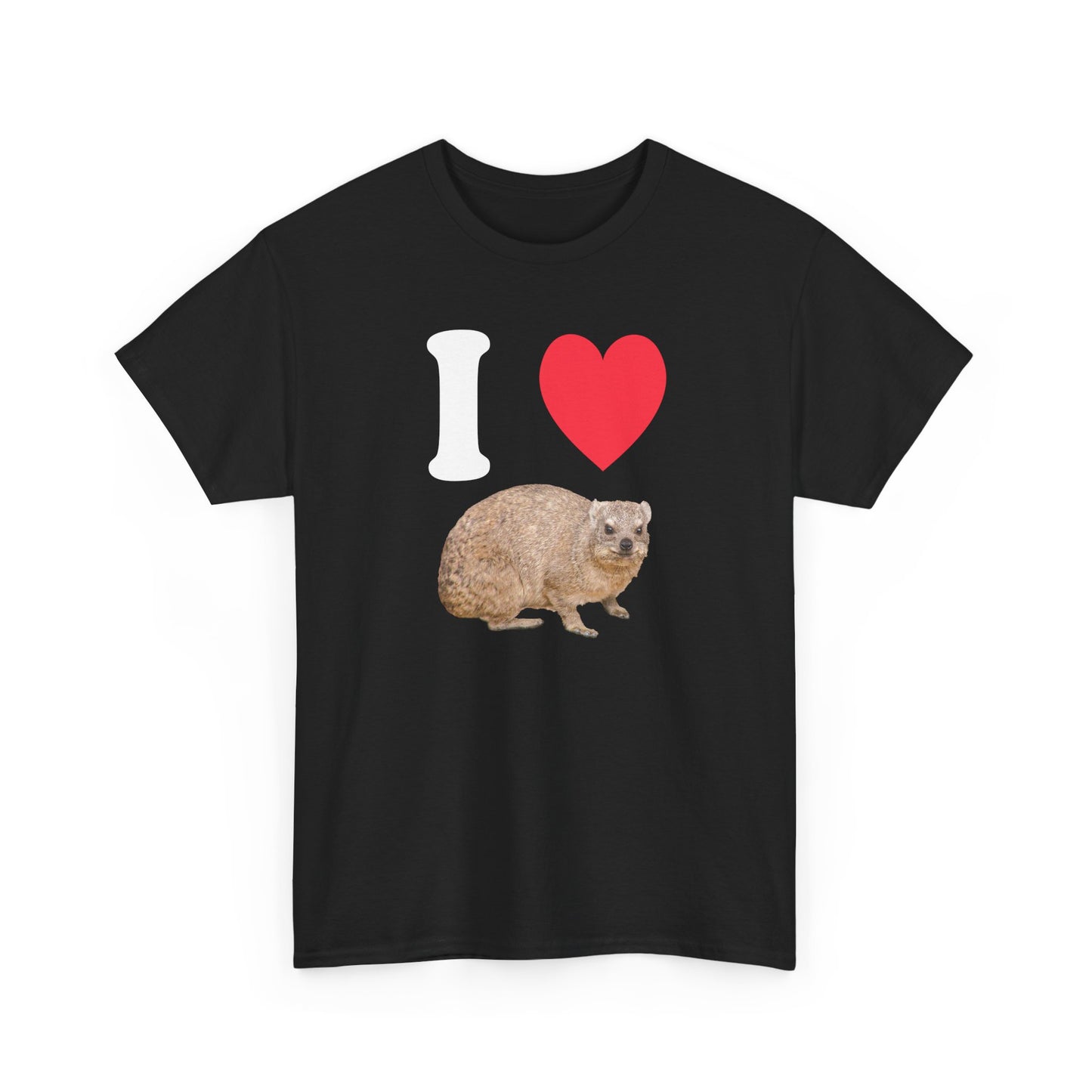 I love Hyrax Unisex Tshirt